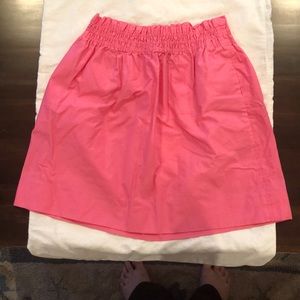 J Crew Pink skirt
